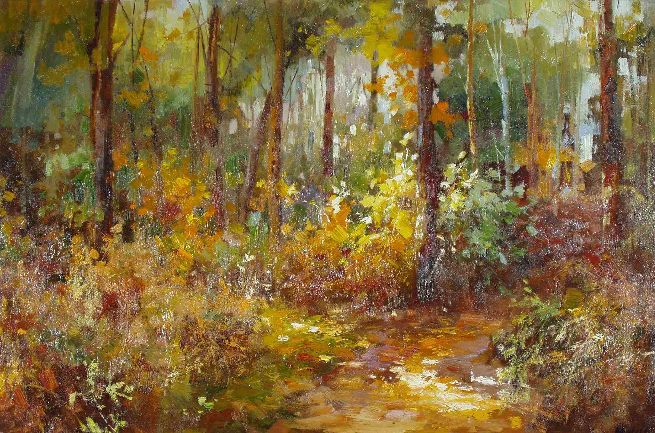 Waldweg | Bilder | Wohn-Kunst-Galerie