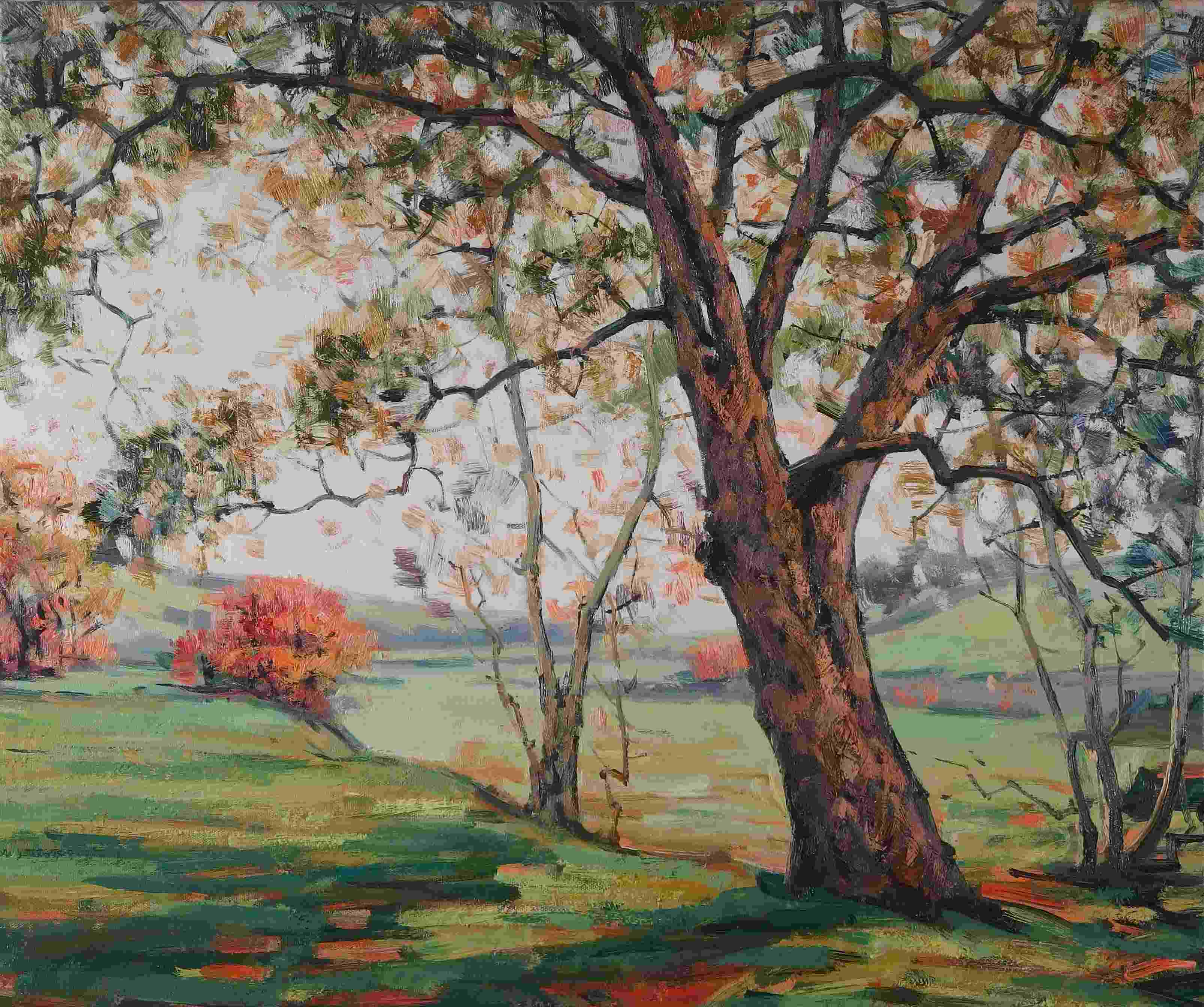 Landschaft Mit B umen Bilder Wohn Kunst Galerie