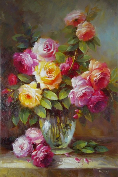 Flowers in a Vase