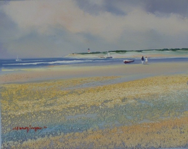 Strand mit Boot