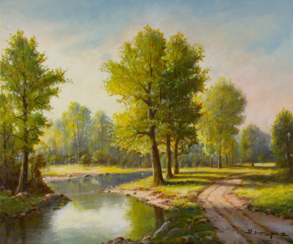 Weg am Bach