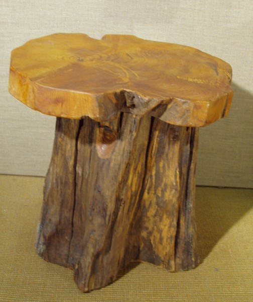 Teak Hocker