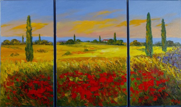 Tuscany Triptych