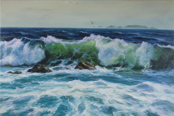 Seascape with Seagull